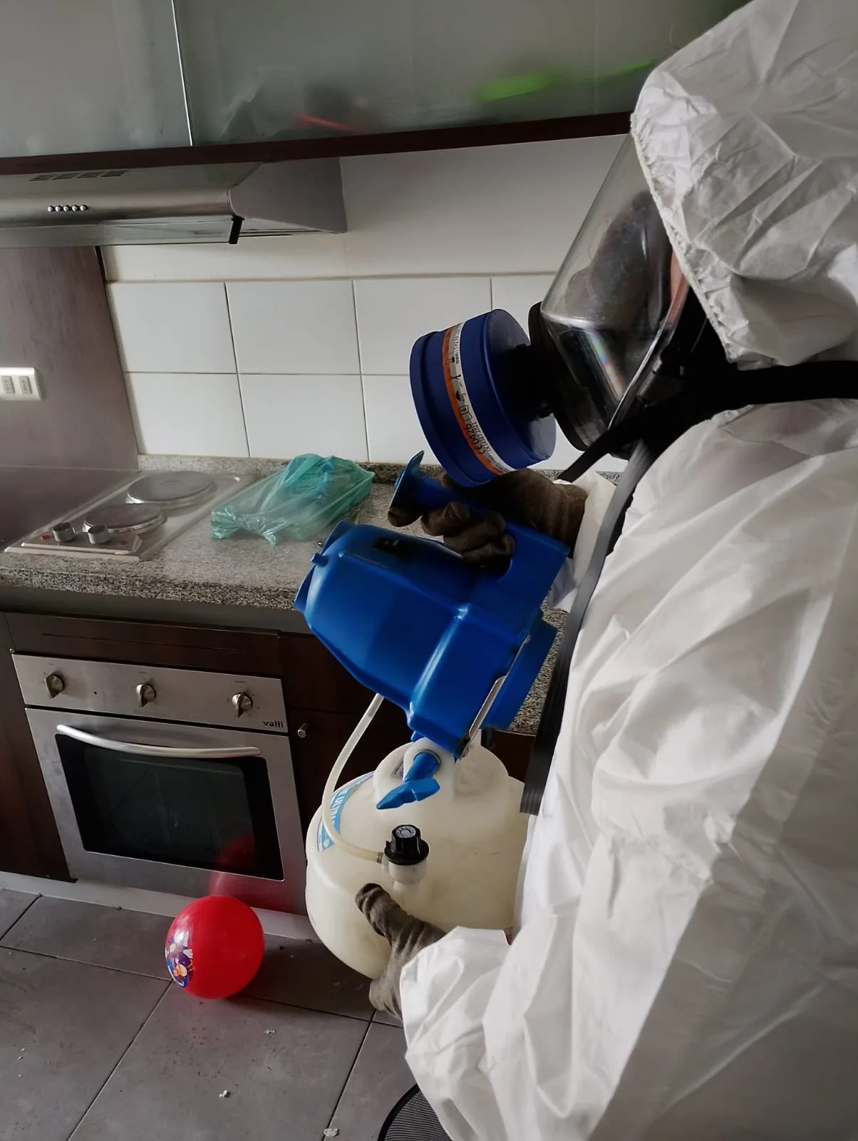 Cocina protegida contra plagas